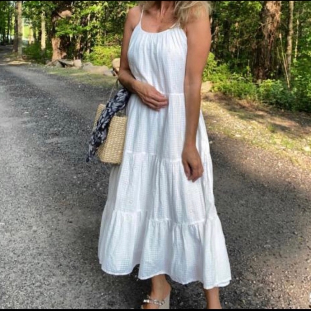 Target (sleeveless tiered dress)